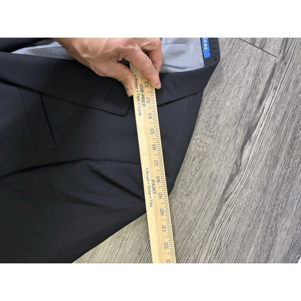 Sartoria italiana Blazer jacket Black sz 44R Made In Italy
